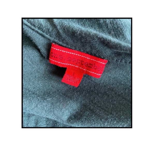 Anthropologie Silk Layers Tiered Tunic Top Sleeveless Tank Teal Blue Green Large - Picture 7 of 7